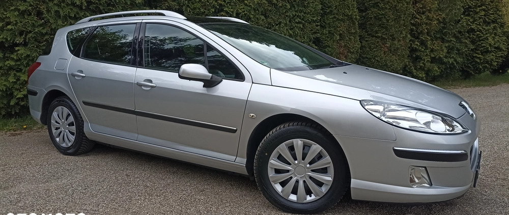 Peugeot 407 cena 12999 przebieg: 201500, rok produkcji 2006 z Radzionków małe 497